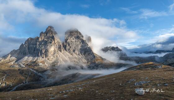 Cadini di Misurina 3 Cadini di Misurina st sunrise in the Dolomites, Italy.