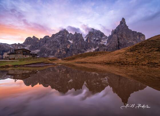 Laghetto Baita Segantini 2 Laghetto Baita Segantini in the Dolomites, Italy.