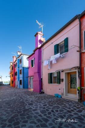 Colorful Facade 1 Colorful houses in Burano, Italy.