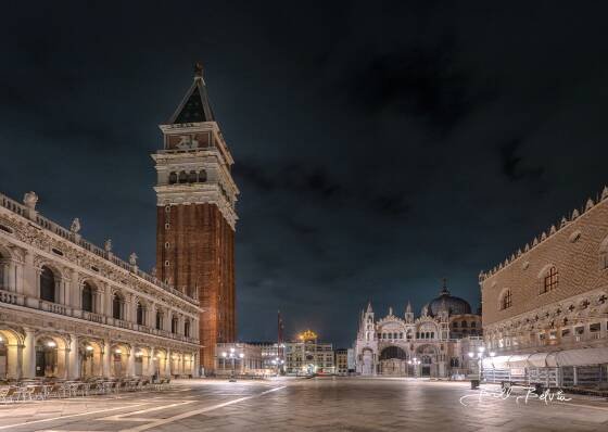 St Marks Campanile 2 St Marks Campanile (Bell Tower) in Venice, Italy.