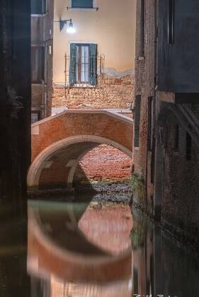 View from Ponte Barbarigo The view north from Ponte Barbarigo in Venice, Italy.