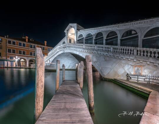 Rialto Bridge 1 Rialto Bridge and dock seen from southeast corner, Venice, Italy.
