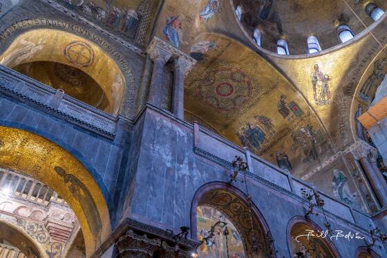 Basilica di San Marco Interior 1 Interior of Basilica di San Marco in Venice, Italy.