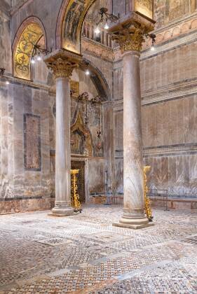 Basilica di San Marco Interior 2 Interior of Basilica di San Marco in Venice, Italy.