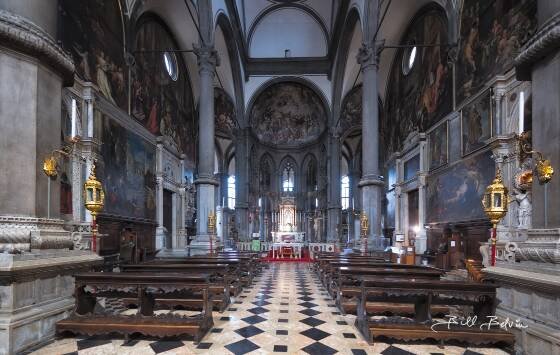 Chiesa di San Zaccaria Chiesa di San Zaccaria Interior in Venice, Italy