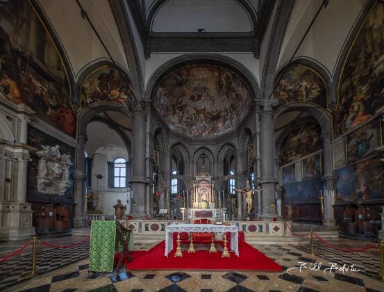 The Sanctuary The Sanctuary in Chiesa di San Zaccaria, Venice, Italy