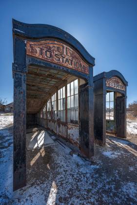 Subway Station to Nowhere 2 Subway Station in Goldfield ghost town in Nevada