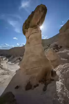 White Hoodoos 3 White Hoodoos found west of Toadstool Hoodoo