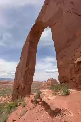 Royal Arch from SW corner Royal Arch, also know as Cove Arch, near the town of Cove, Arizona