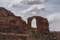 Royal Arch, also known as Cove Arch, in New Mexico