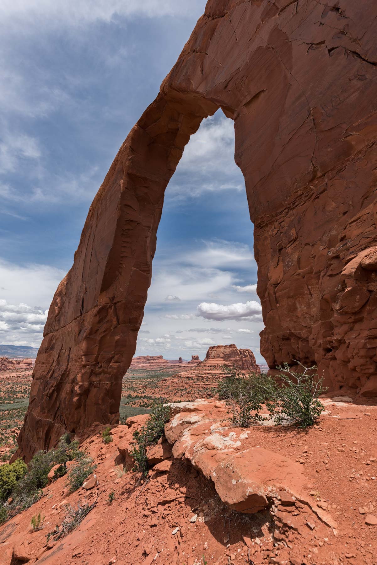 Royal Arch, also known as Cove Arch, in New Mexico