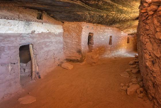 Moonhouse Interior 5 Moonhouse Anasazi ruin on Cedar Mesa