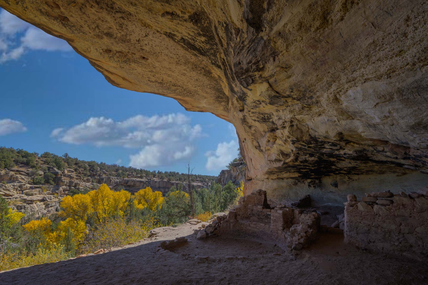 Five Kiva Pueblo near Blanding, Utah