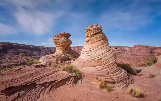 Spiral Domes 1 The Spiral Domes East of The White Pocket in Vemilion Cliffs National Monument