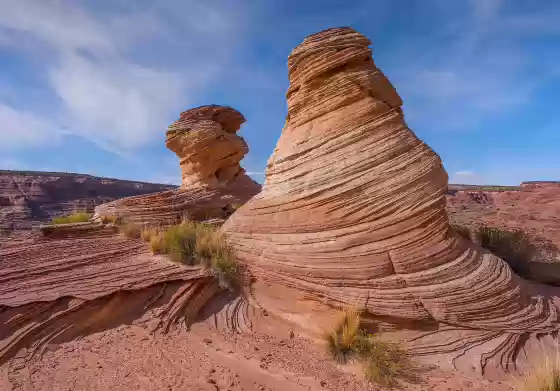Spiral Domes 8 The Spiral Domes East of The White Pocket in Vemilion Cliffs National Monument