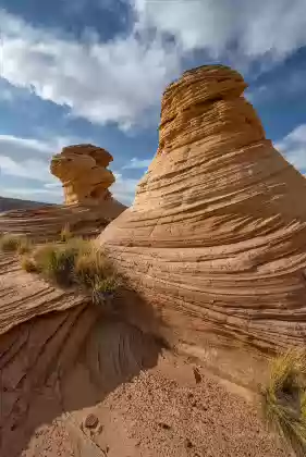 Spiral Domes No 2 The Spiral Domes East of The White Pocket in Vemilion Cliffs National Monument