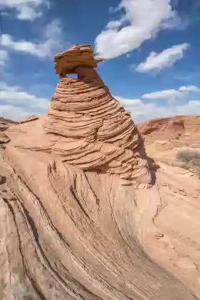 Standing Army Arch Small Arch in the Standing Army area of Vermilion Cliffs National Monument