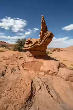 Standing Arrmy 1 Hoodoo in the Standing Army area of Vermilion Cliffs National Monument