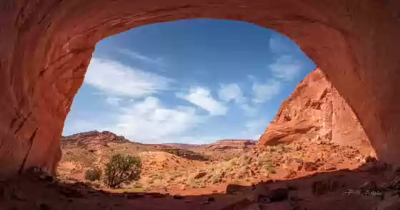 The Blimp Hangar The Blimp Hangar alcove in Vermilion Cliffs National MOnument