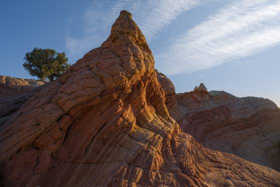 Rainbow Sherbet 2 Rainbow Sherbet rock formation in Vermilion Cliffs National Monument, Arizona.
