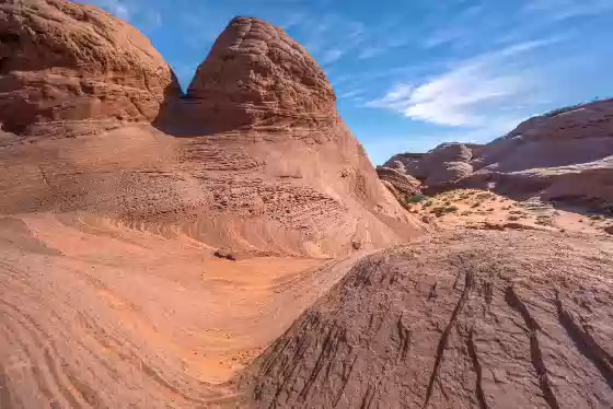 The Bowl 3 near Wolf Knoll in Sand Hills on the Utah Arizona Border