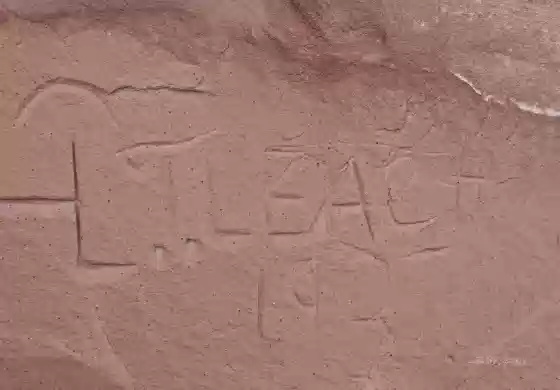 Cowboy Glyph Cowboy Glyph at The White Pocket