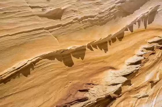 Lace Rock 4 Fins high up on the peak at The White Pocket