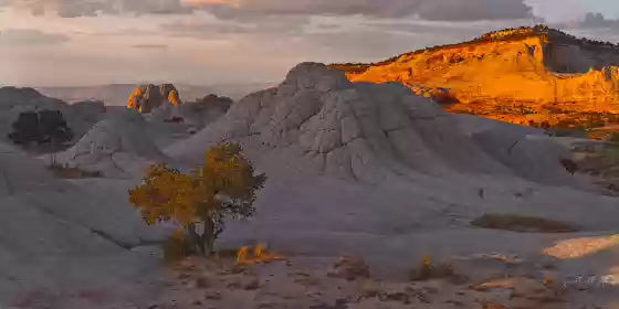 White Pocket Panorama A panorama taken at The White Pocket in Vermilion Cliffs NM