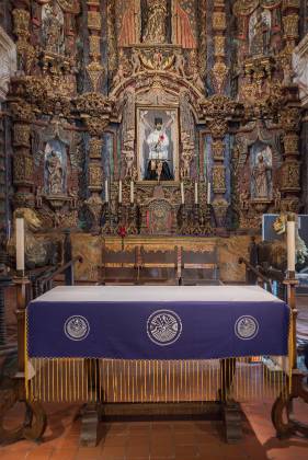 Altar Altar at the Mission San Xavier del Bac