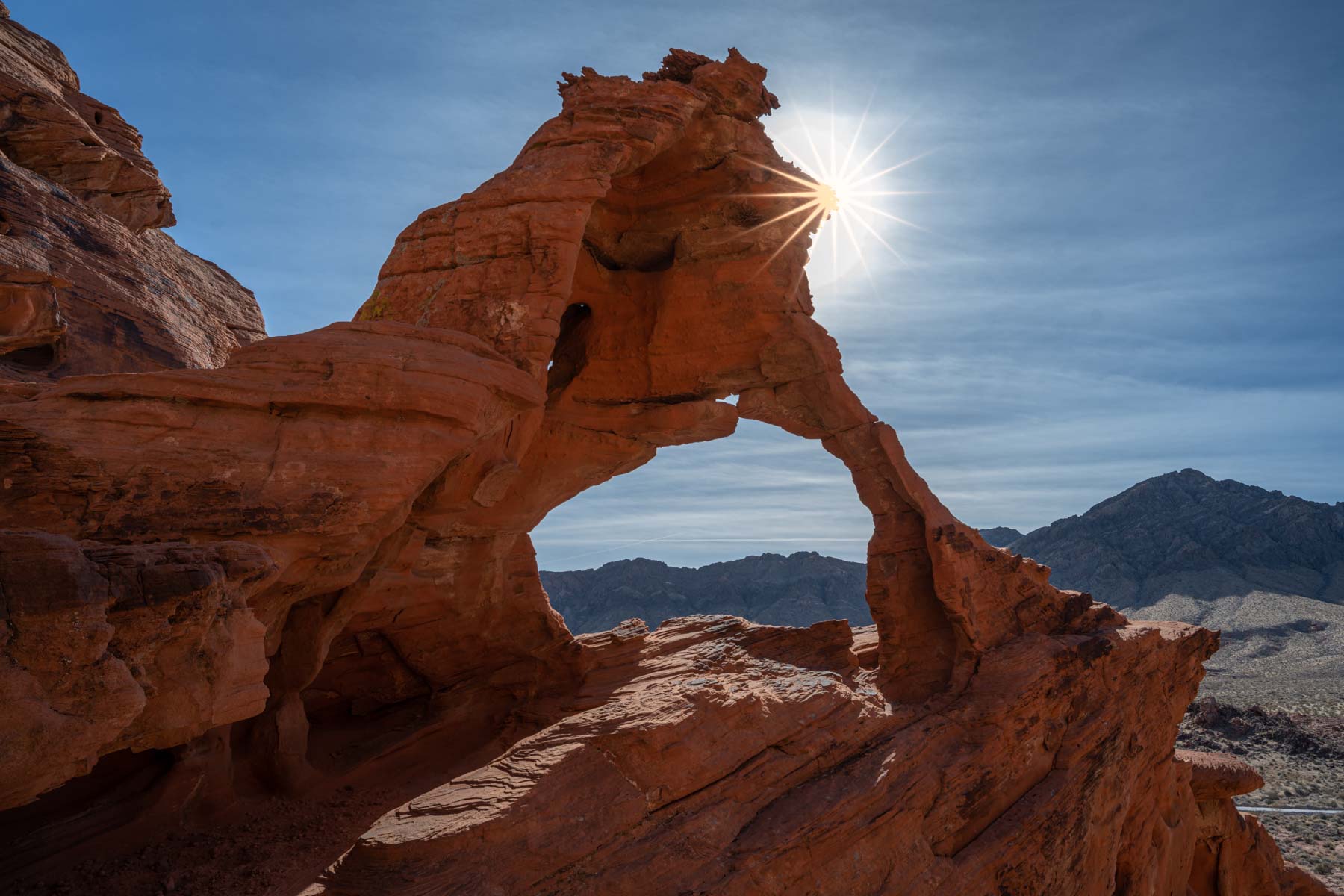 Pagoda Arch in Valley of Fire State Park