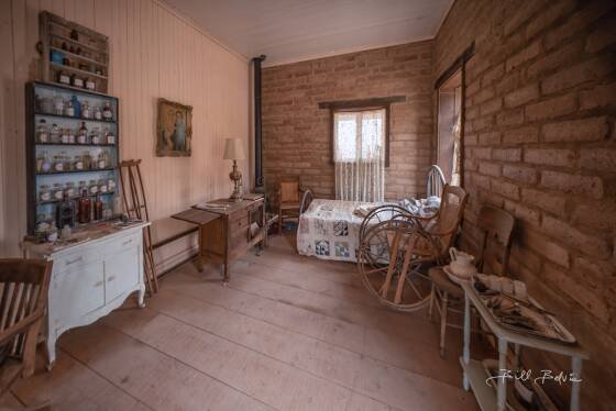 Doctors Office 2 The doctor's office in Vulture City ghost town, Arizona