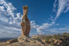 Navajo Stand Rock in the Navajo Nation